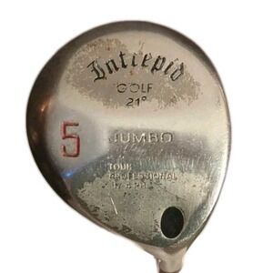 Intrepid Golf Tour Jumbo 5 Wood 21° RH Graphite Shaft Lamkin Grip USA